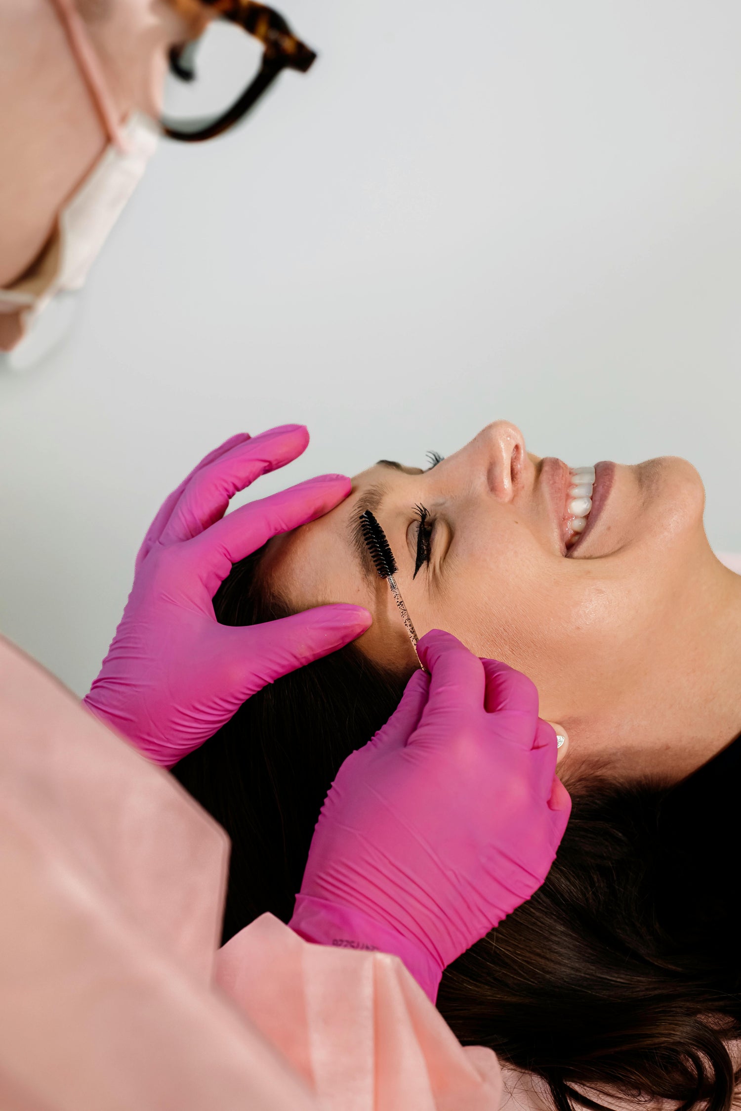 Brow Lamination and tint