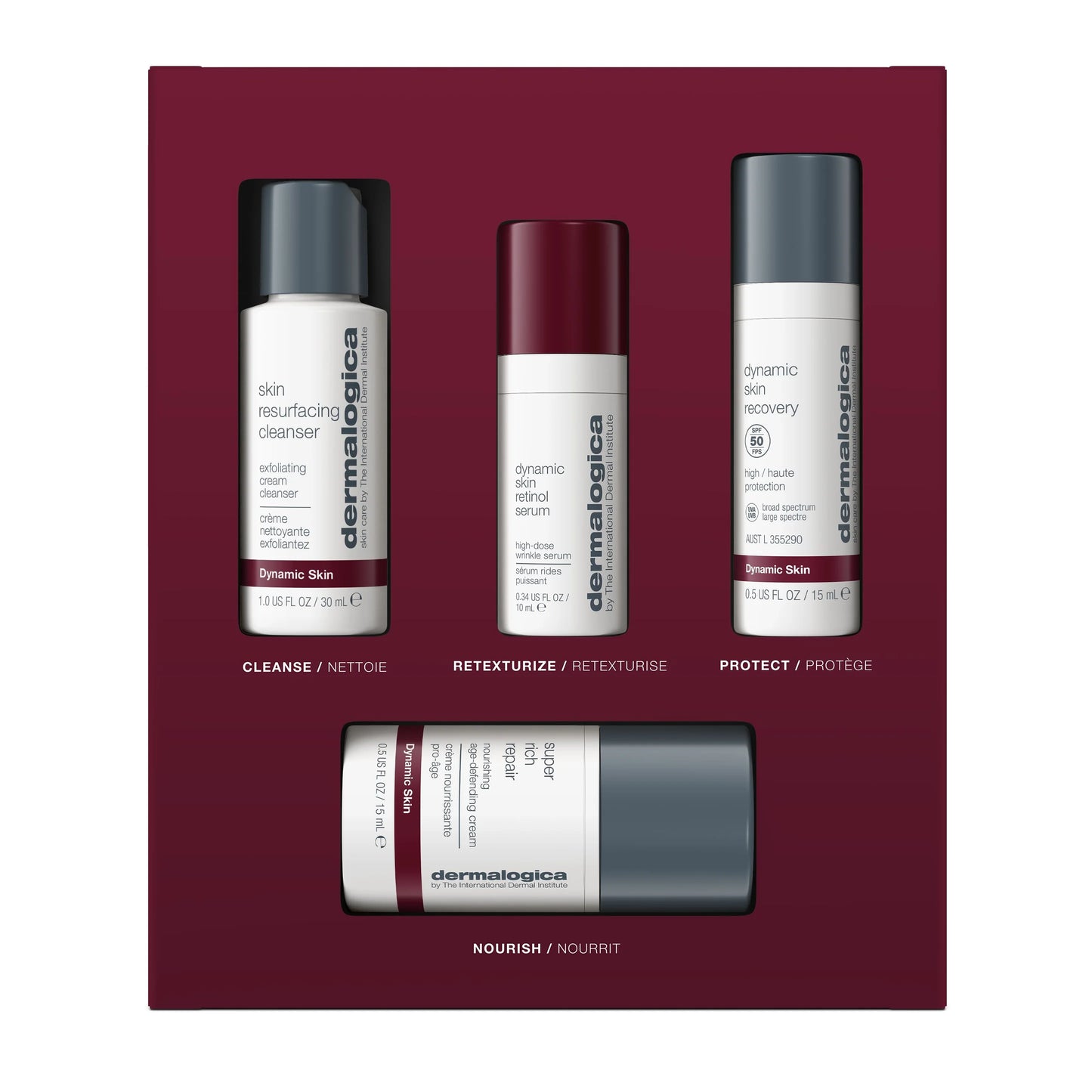 Skin aging solutions